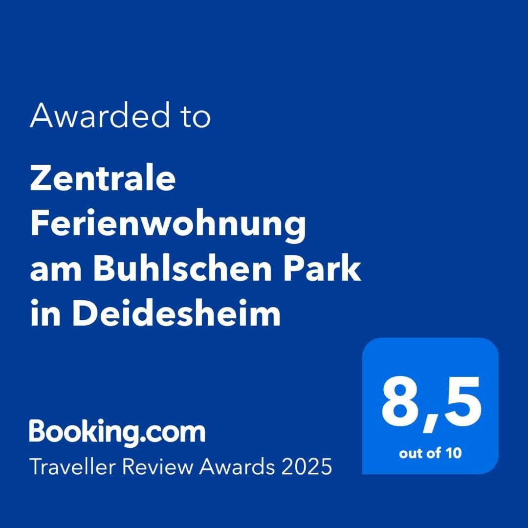 Zentrale Ferienwohnung Am Buhlschen Park In Deidesheim Eksteriør bilde